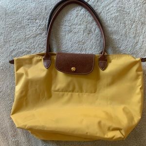 AUTHENTIC YELLOW LONGCHAMP